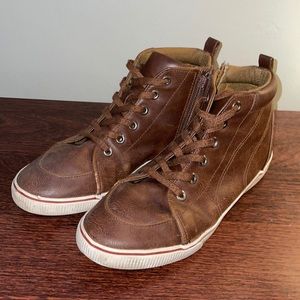 Cat & Jack boys brown dress shoes